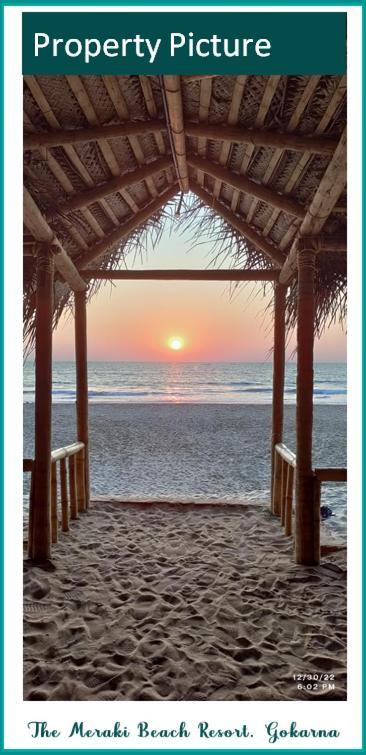 The Meraki Beach Resort Гокарна Екстериор снимка